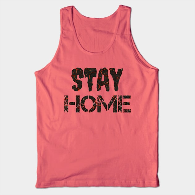 T-shirt STAY HOME Tank Top by Younis design 